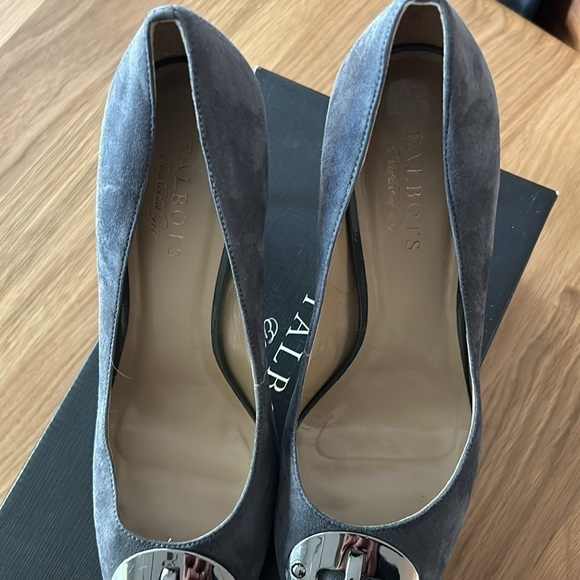 Talbots Suede Tassel  High Heels Shoes - Picture 5 of 6